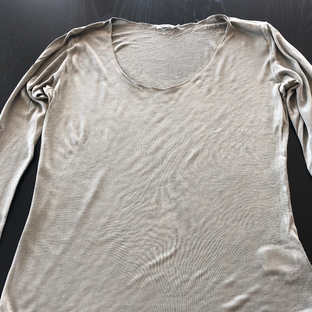 Sandwich light green long sleeve top